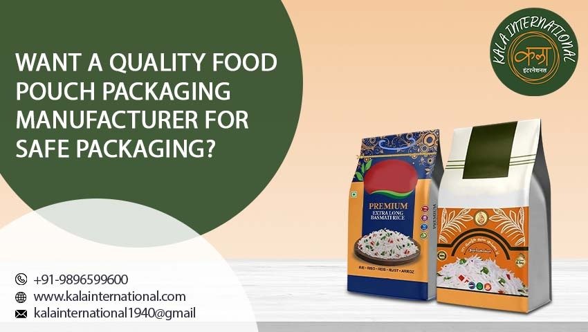 Food Pouch Packaging Manufacturer