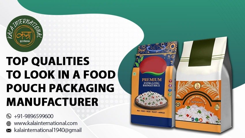 Food Pouch Packaging Manufacturer