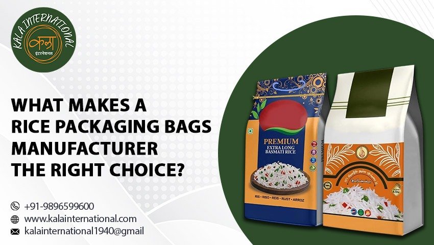 Rice Packaging Bags Manufacturer